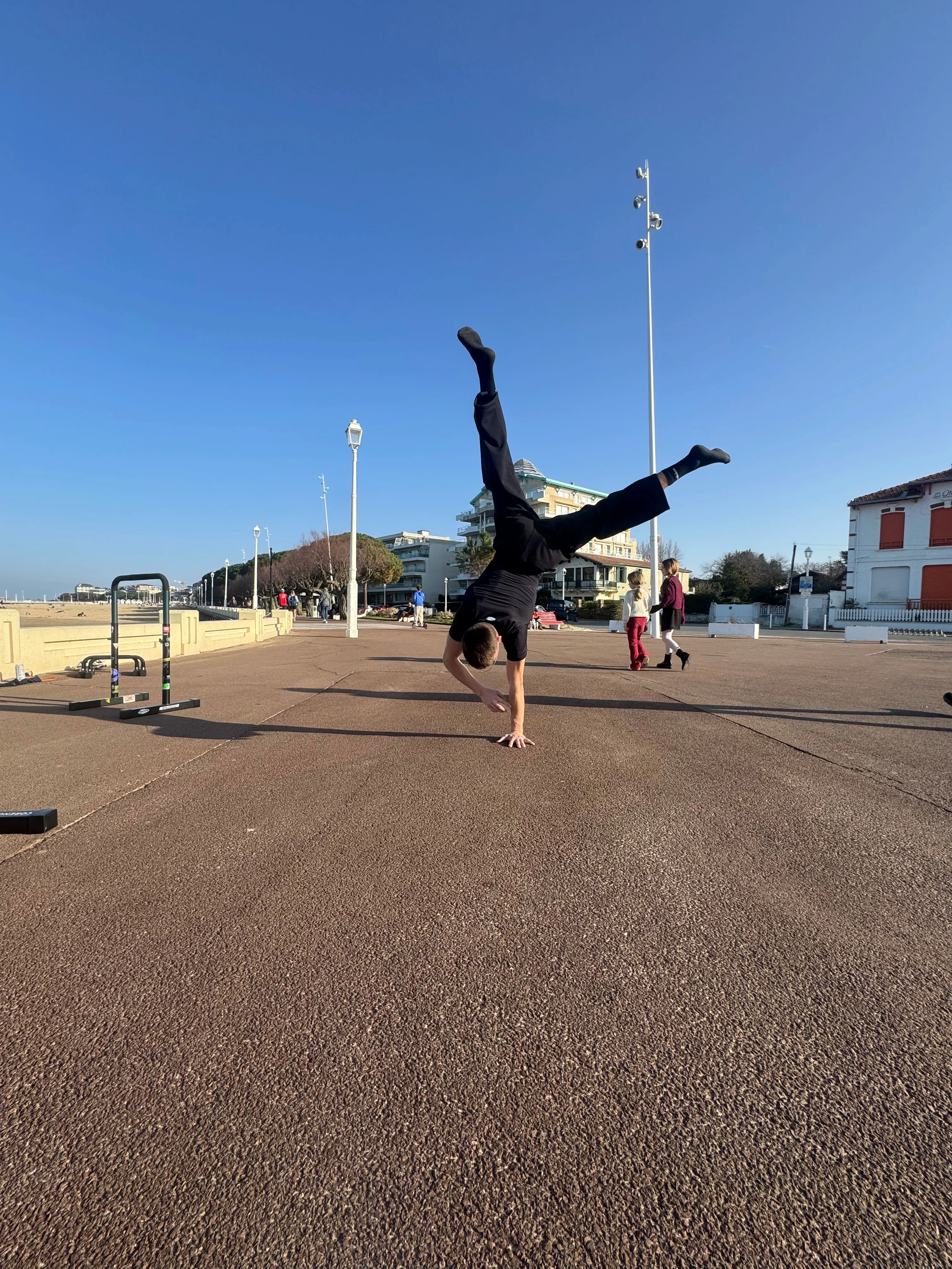 Entraînement musculaire en plein air